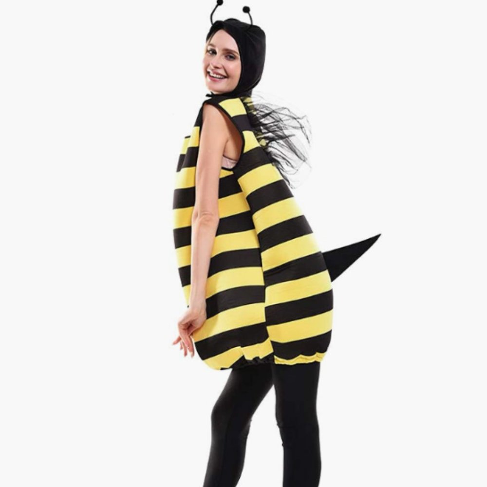 Never worn - EraSpooky Adult Bumble Bee Costume Party Cosplay Fancy Dress